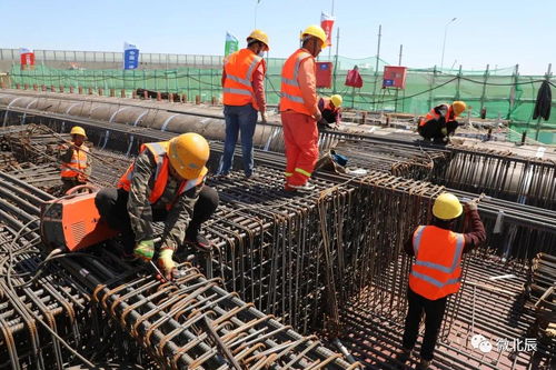 建设人民满意工程 外环线东北部调线与津蓟快速路立交工程进展顺利